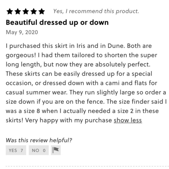 J.Crew Collection NWT sky blue fluid silk charmeuse maxi skirt  *shop@iamwarrior - Picture 8 of 13